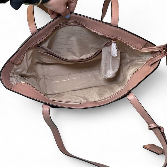 Michael Kors Whitney Large Leather Tote Bag - Light Pink/Rose Gold NWT - Picture 10 of 16